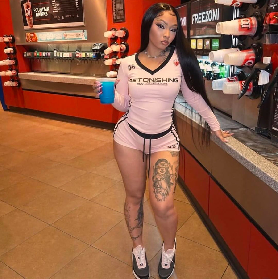 ASTONISH ME VARSITY SHORTS SET