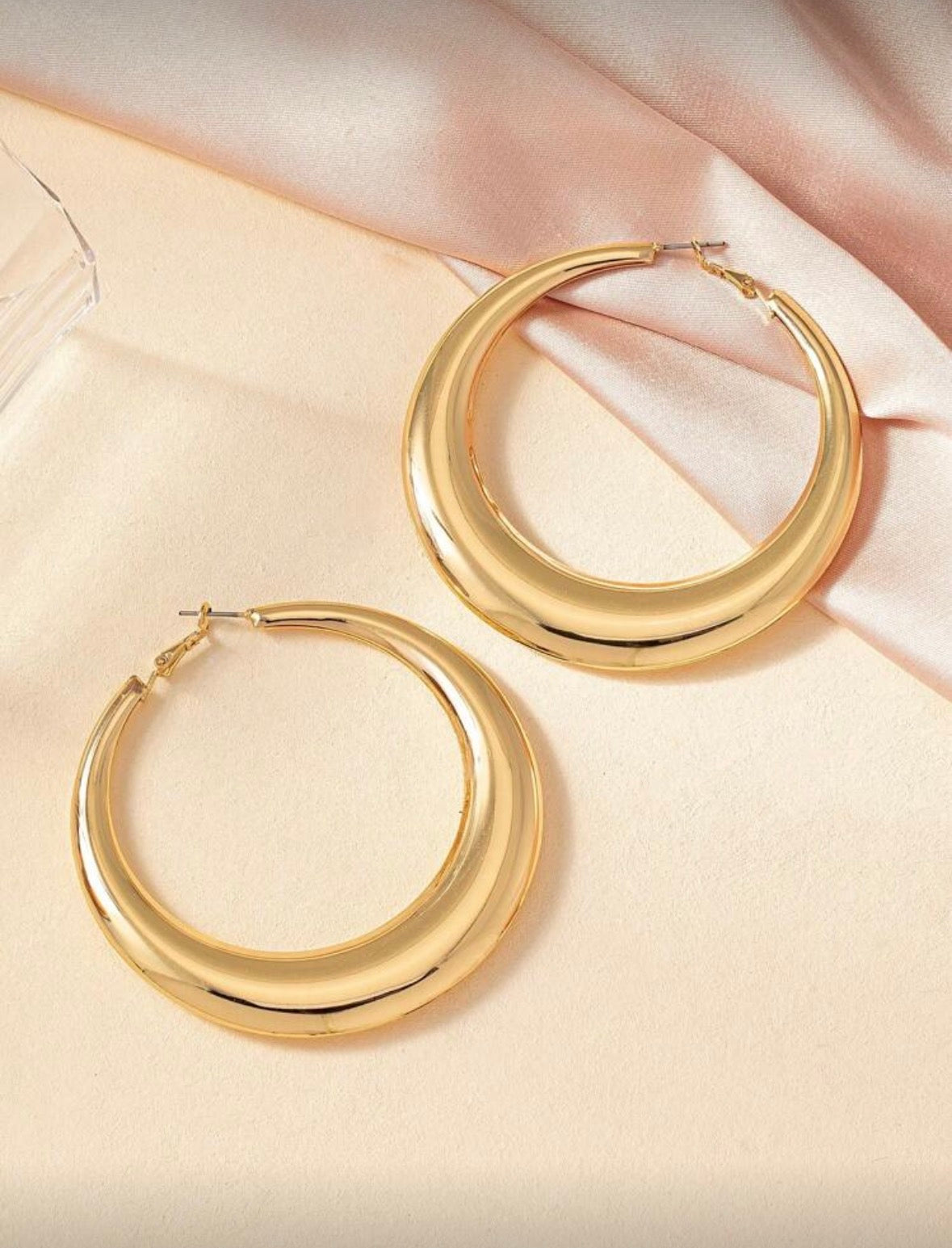 Luna Bold Hoop Earrings