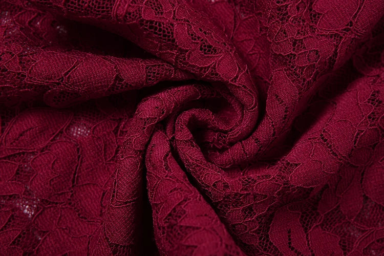 Merlot Lace Capri Set