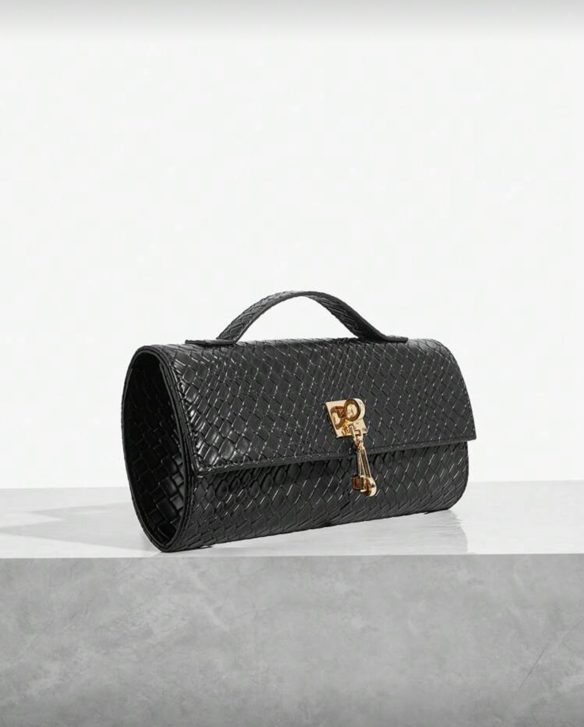 Lock & Luxe Clutch Purse