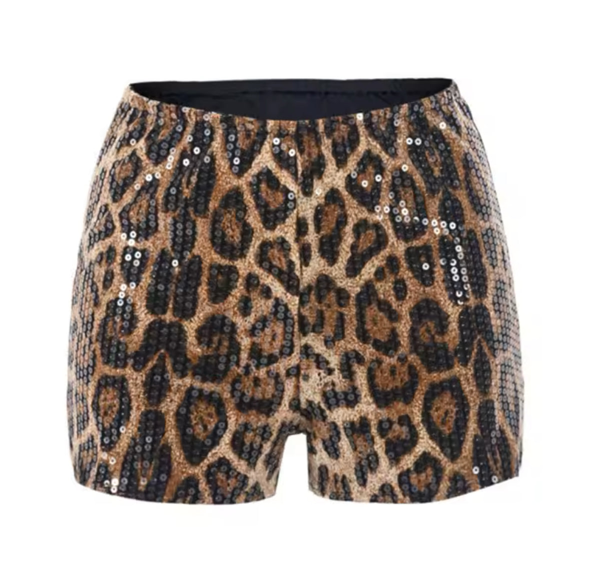 LEOPARD PRINT SHORTS