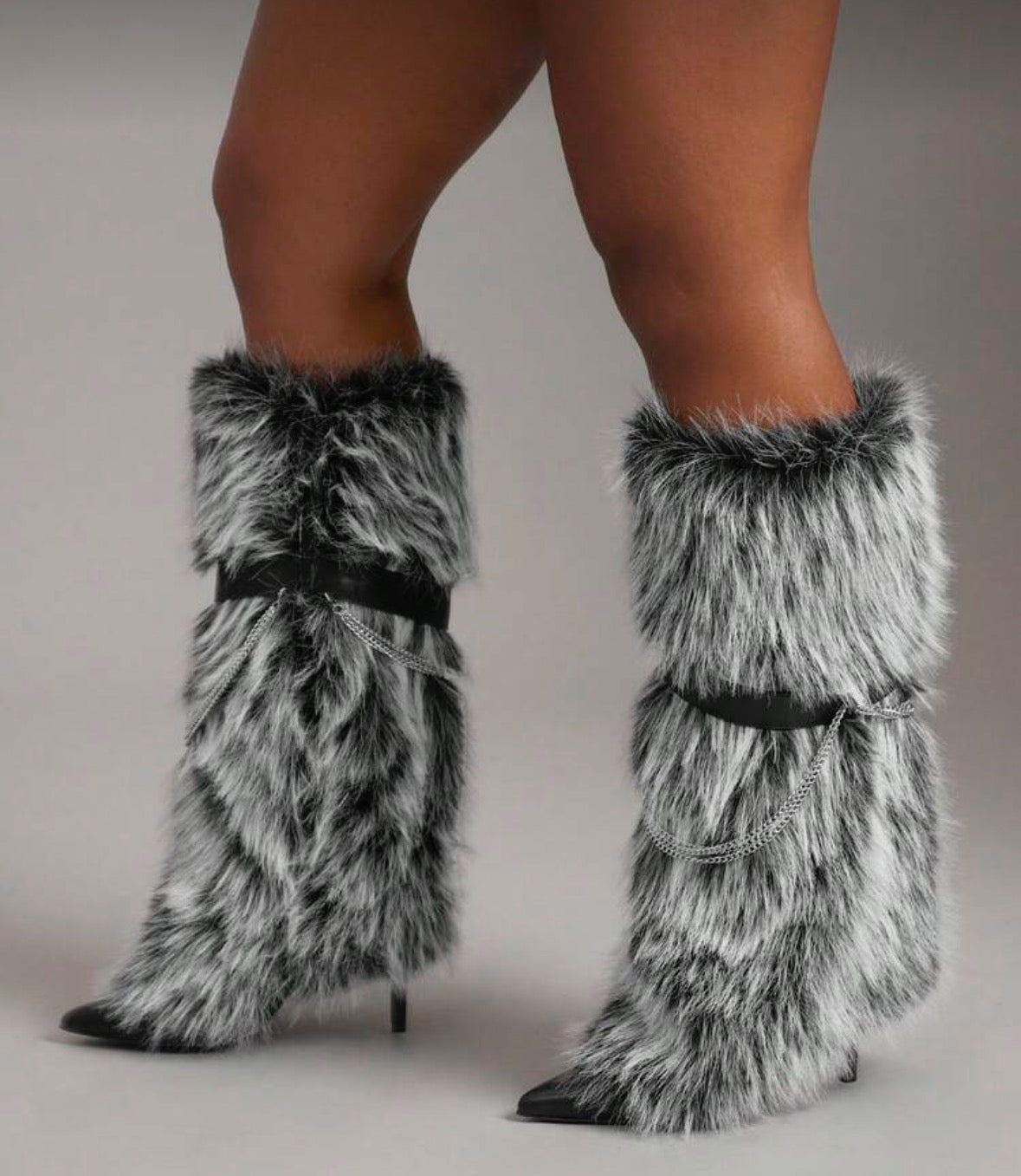 Moody Faux Fur Boots