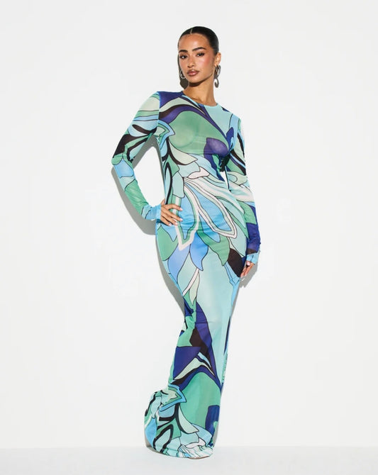 Marquis Summer Mesh Dress