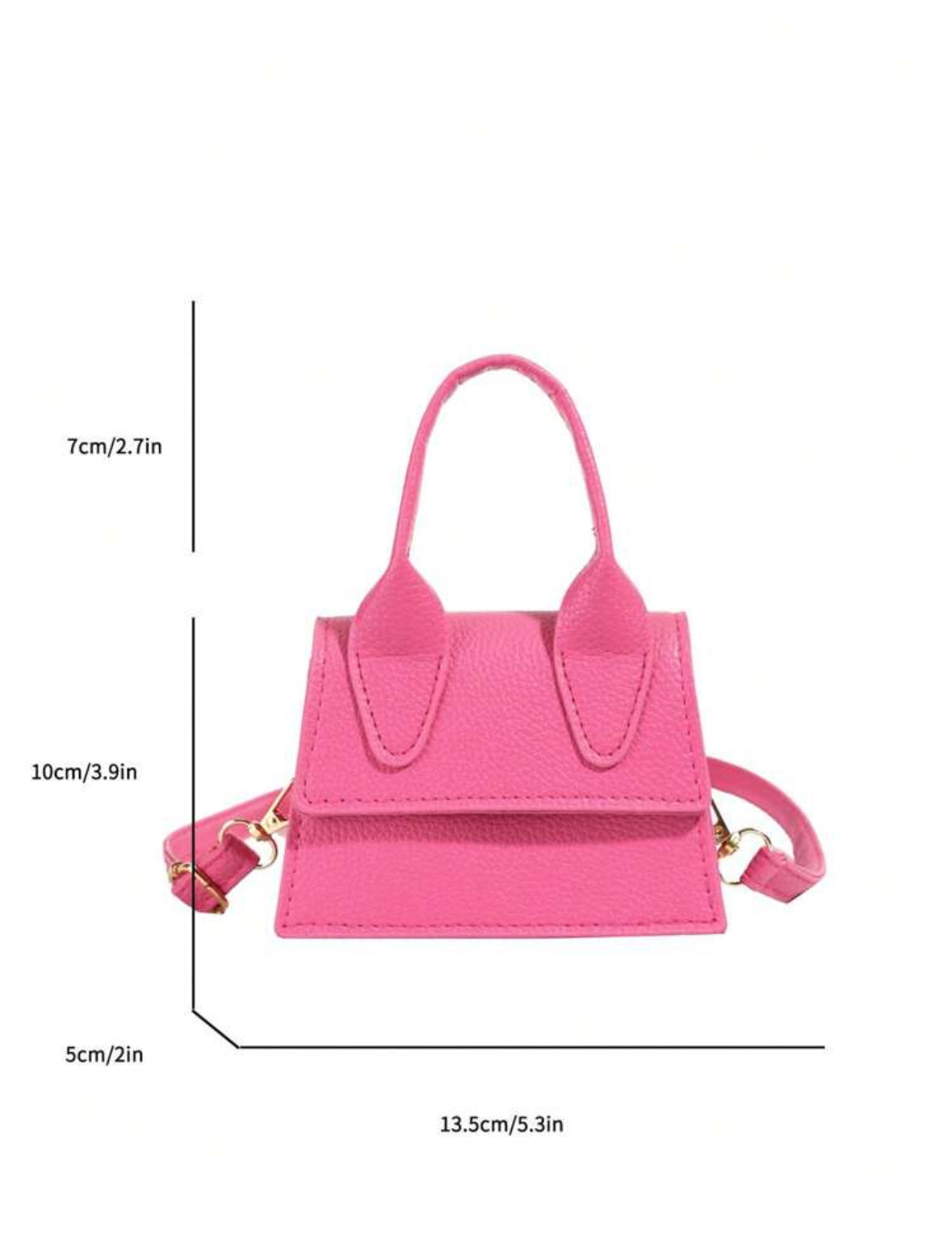 Mini Luxe Crossbody Tote Bag