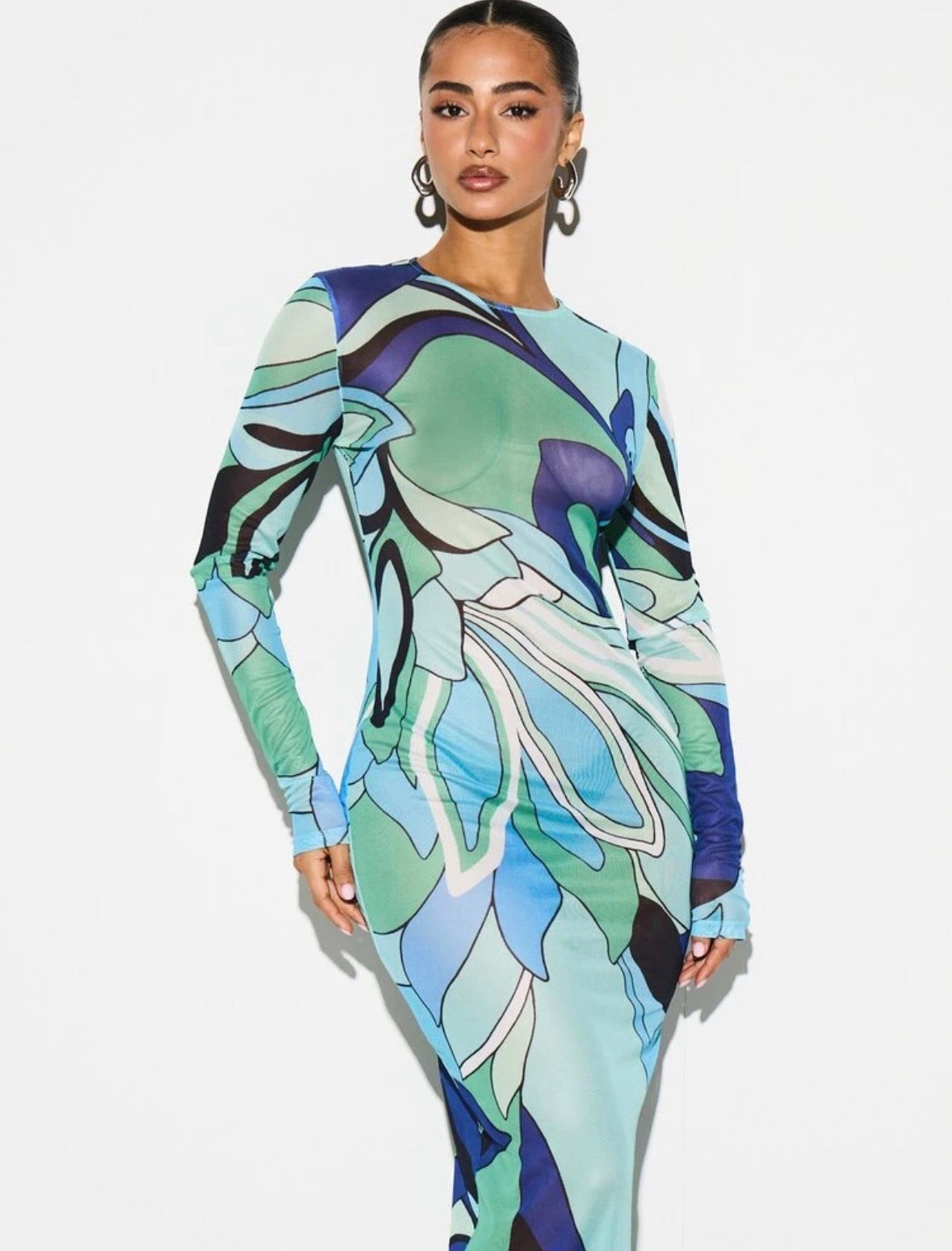 Marquis Summer Mesh Dress