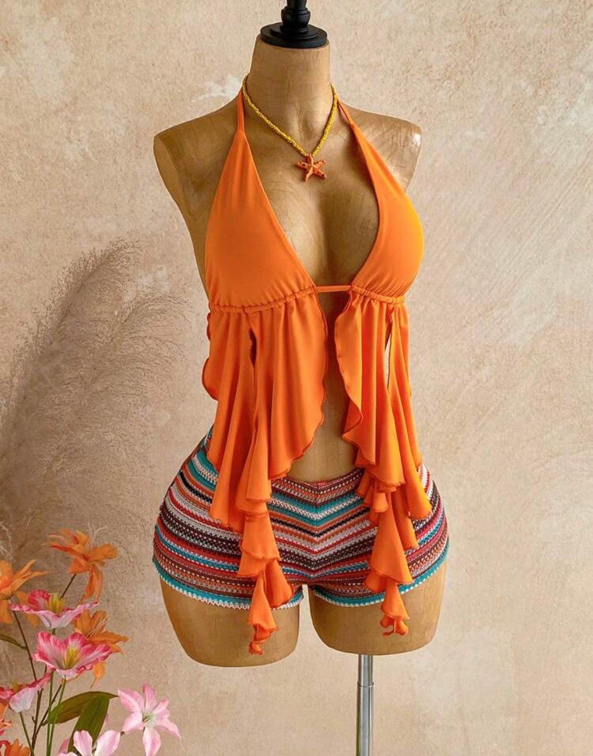 Sunset Escape Shorts Set