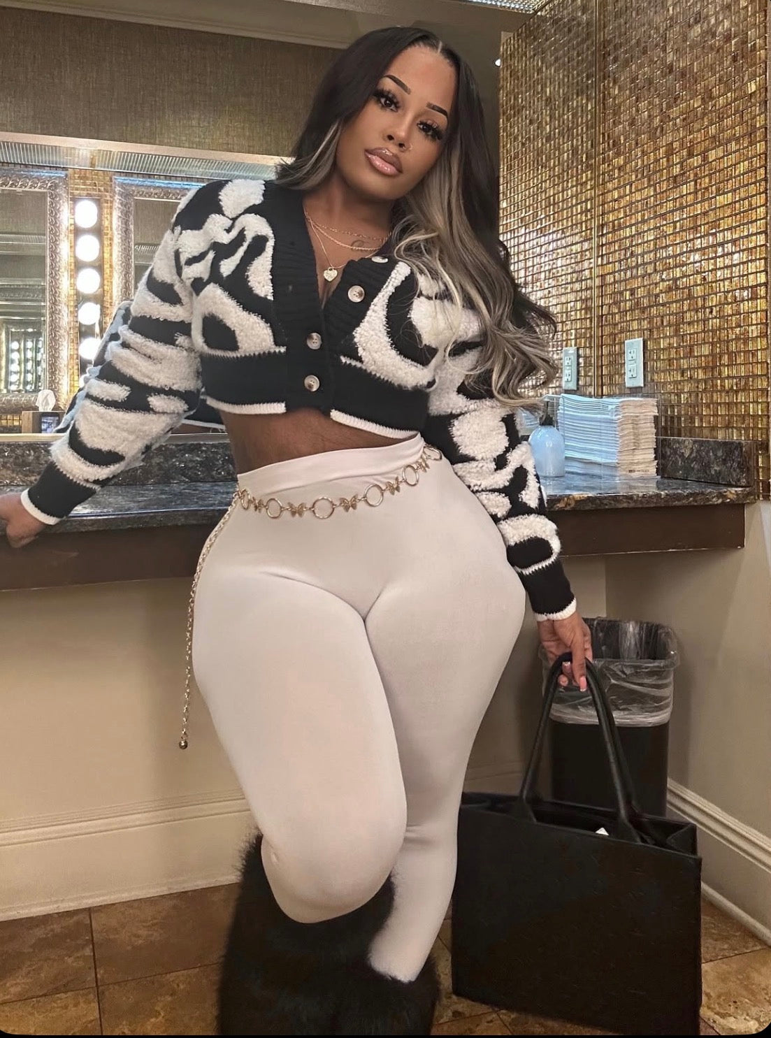 Destinee Cropped Sweater