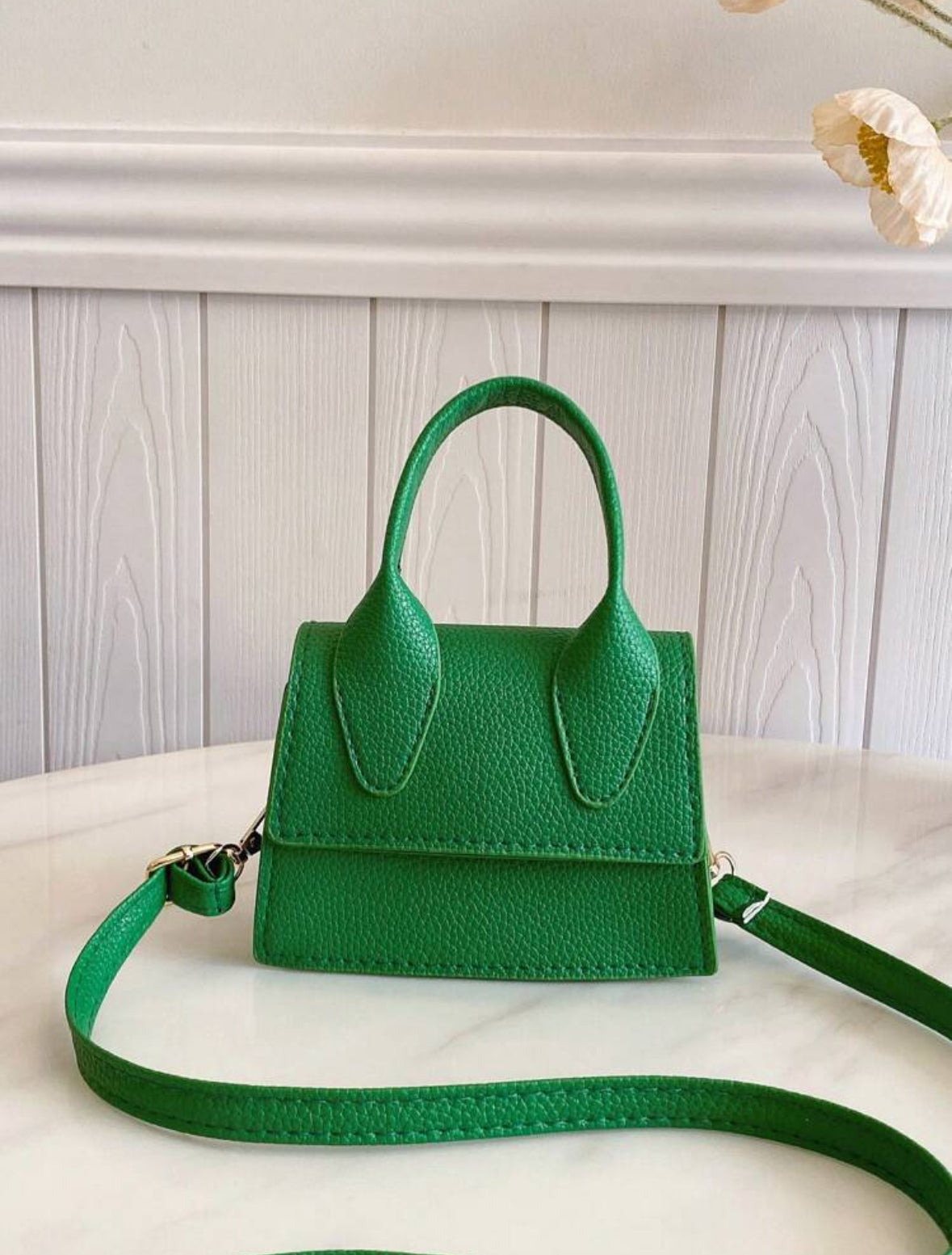 Mini Luxe Crossbody Tote Bag