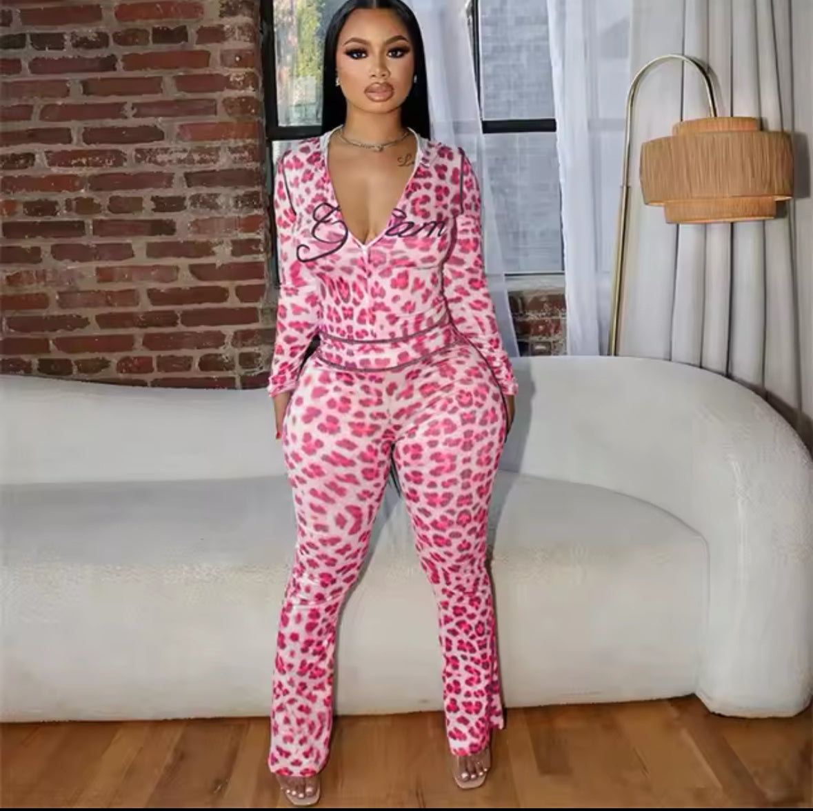 GAM CHEETAH TRACKSUIT SET