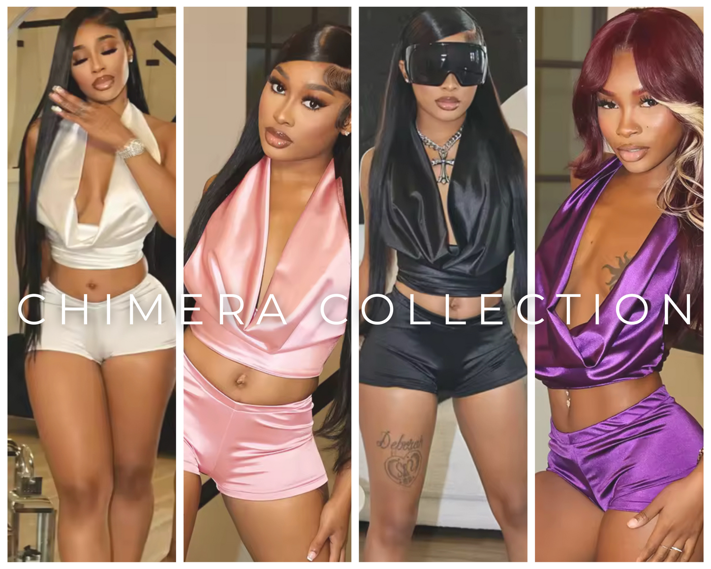 Drip Me Down Satin Set