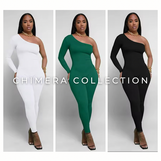 AVA SINGLE SHOULDER JUMPSUIT