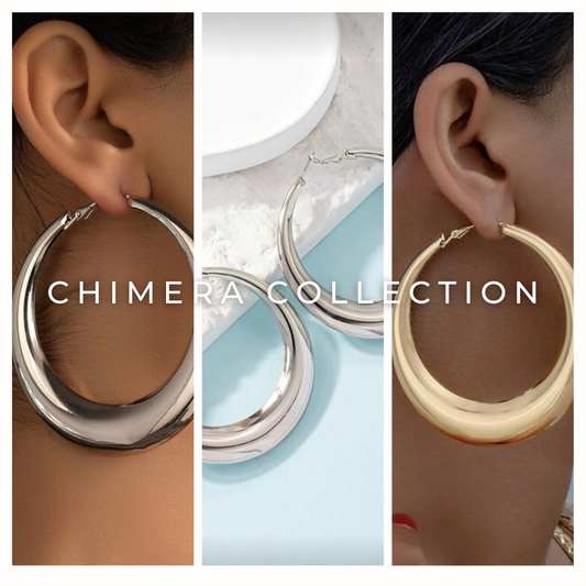 Luna Bold Hoop Earrings